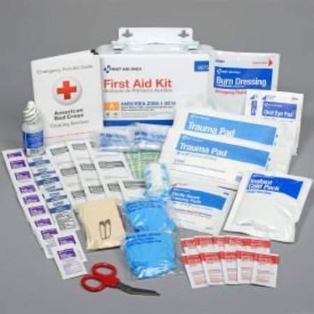 ACME UNITED First Aid Only 90755 10 Person First Aid Kit, ANSI A, Metal Case 90755